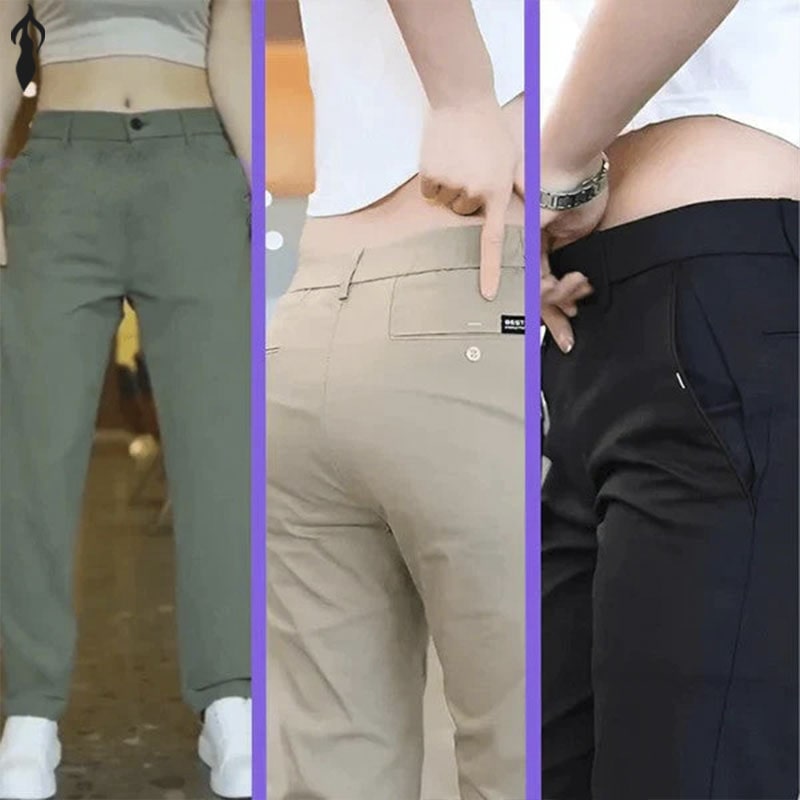 [Queima de Estoque🔥] Compre 1 Leve 3 Calça Feminina Social Em Seda SeFit™ (Somente Hoje)