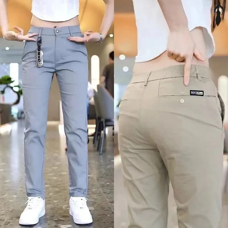 [Queima de Estoque🔥] Compre 1 Leve 3 Calça Feminina Social Em Seda SeFit™ (Somente Hoje)