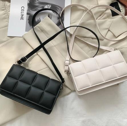 Bolsa literária monocromática de ombro único feminina - Pop Store