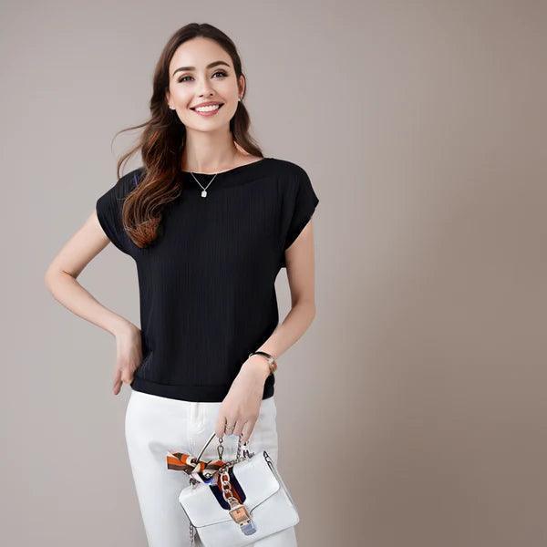 (🔥Compre 2 Leve 5) Blusinhas Liana em Malha Viscoelástica (Ultimas Unidades) - Pop Store