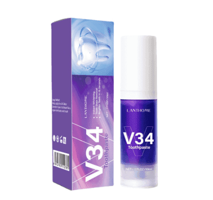 Super Clareador Dental WhiteClean™ V34 - Restauração & Clareamento (Ultimas Unidades) - Pop Store