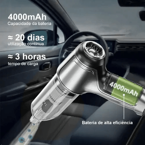 Aspirador de Pó Portátil 4 em 1 Super Clean® + Brindes Exclusivos (Últimas Unidades) - Pop Store