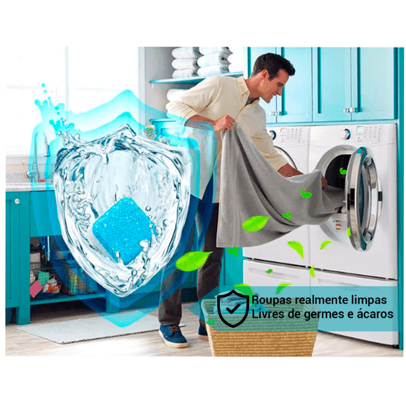 CleanWave pastilhas Renovadoras & Esterilizadoras - Pop Store